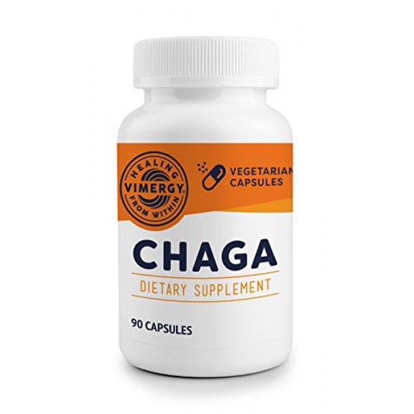 Vimergy Organic Chaga Capsules 90 ct