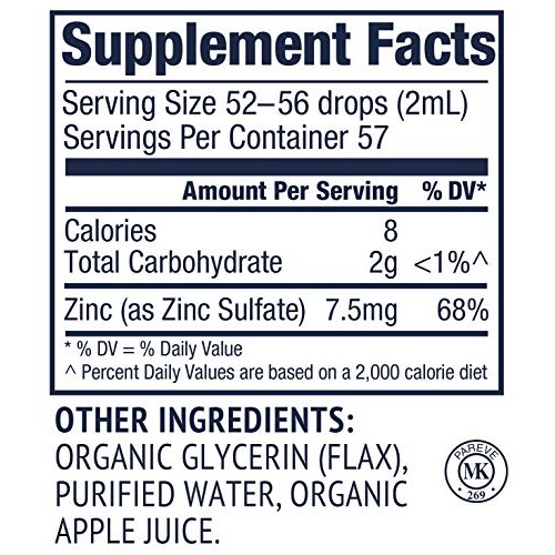 Vimergy USDA Organic Zinc 115 ml