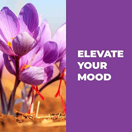 Saffron Extract Capsules - Enhance Eye, Heart & Brain Health - Op...