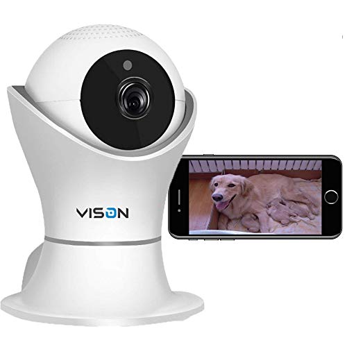 FullHD 1080p WiFi Home Security Camera Pet Camera Wireless IP Ind...