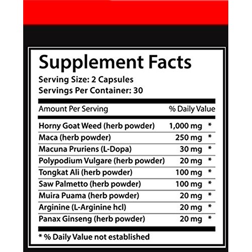 Male Enhancing Pills Erection Best Seller - Horny Goat Weed 1000M...