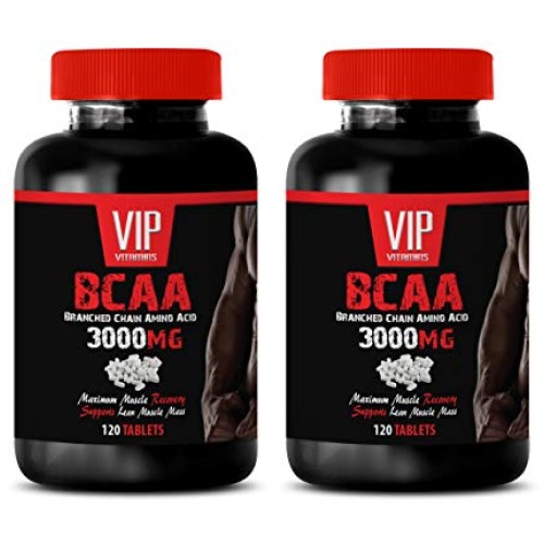 Muscle Growth Dietary Supplement Capsules - BCAA - BRANCHED Chain...