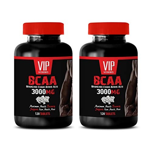 Muscle Growth Dietary Supplement Capsules - BCAA - BRANCHED Chain...