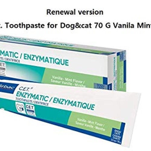 Vicbac C.e.t. Toothpaste for Dog&cat 70 G Vanila Mint Flavor