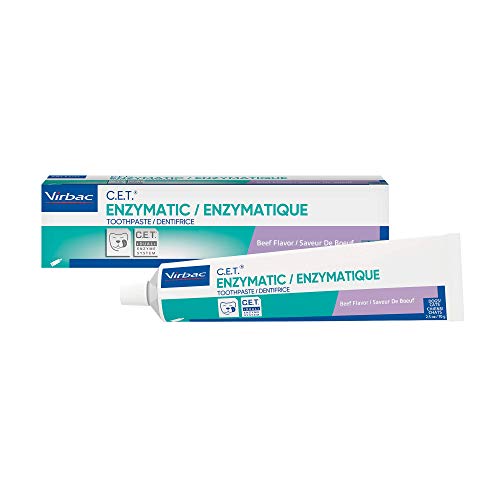 Virbac CET Enzymatic Toothpaste Eliminates Bad Breath by Removing...