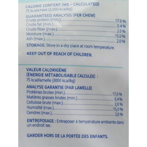 Virbac CET Veggiedent FR3SH Tartar Control Chews for Dogs