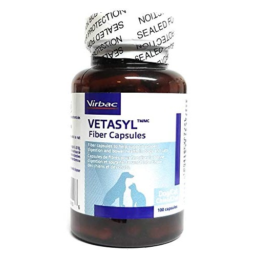 Virbac Vetasyl Fiber Supplement 100 Capsules