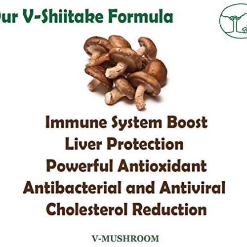Medicinal Mushroom v-Shiitake Organic Powder Extract | Natural Su...