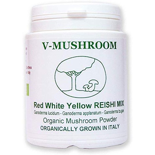 Medicinal Mushrooms v-Reishi Supplement Powder Mix | Organic, Non...