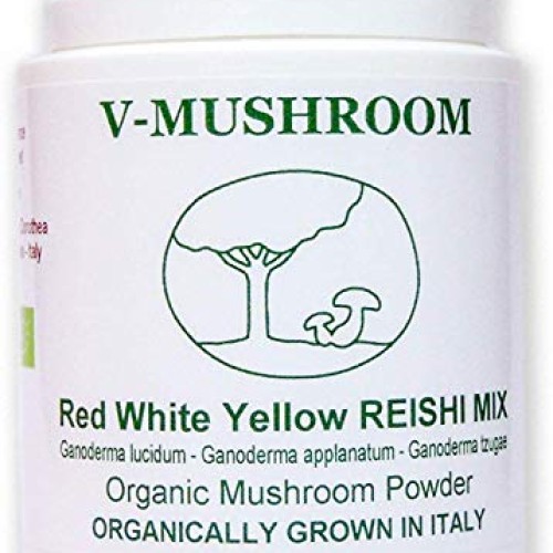 Medicinal Mushrooms v-Reishi Supplement Powder Mix | Organic, Non...