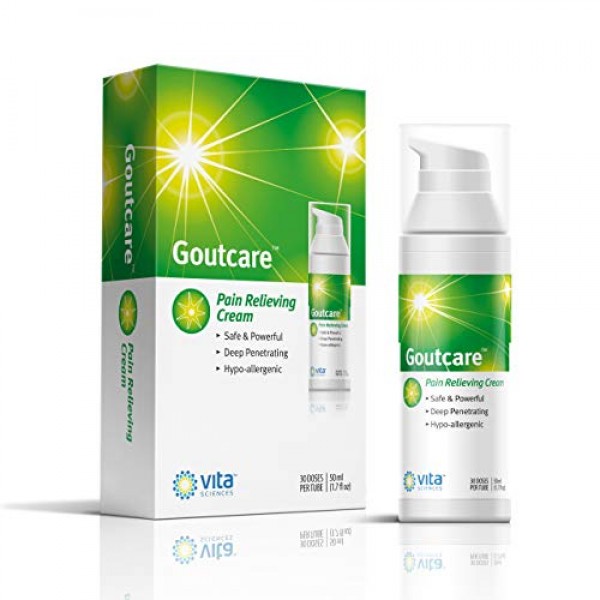 Gout Cream for Gout Pain -Gout Attacks and Gout Flare Ups Immedia...