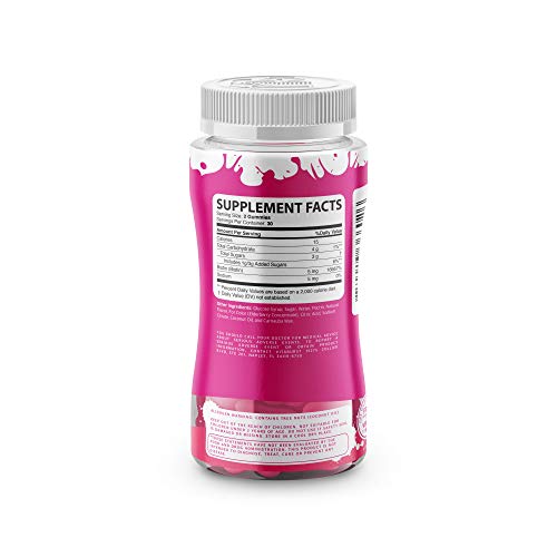 Vitaburst Biotin Gummies - Hair Long, Nails Strong - Premium Gumm...
