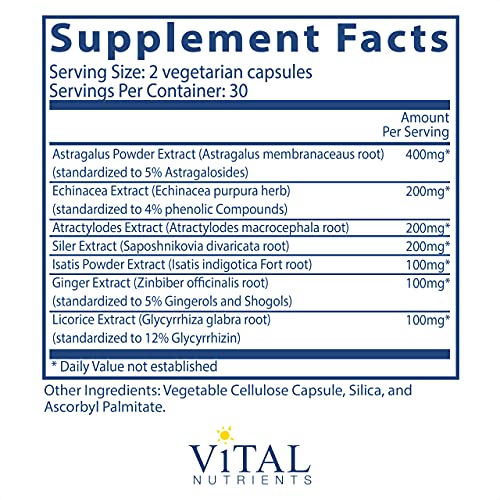 Vital Nutrients - Immune Support - Herbal Support for The Immune ...