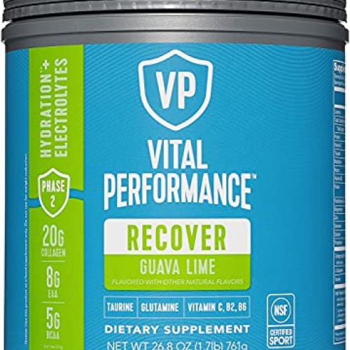 Vital Performance Recovery Powder, NSF for Sport Certified, 20g V...
