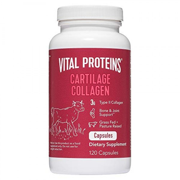 Vital Proteins Cartilage Collagen Pills, Type II Collagen & Chond...