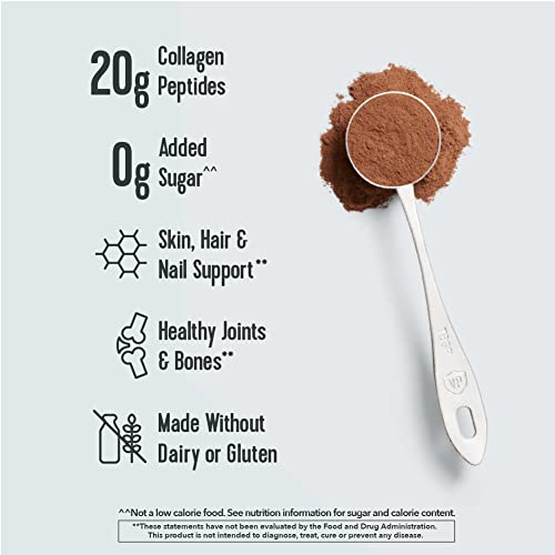 Vital Proteins Chocolate Collagen Powder Supplement Type I, III...
