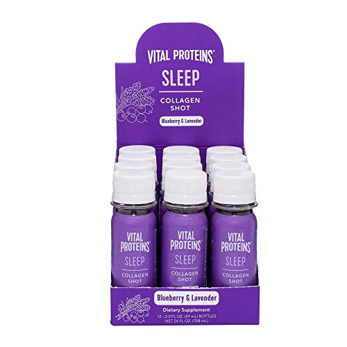 Vital Proteins Collagen Dietary Supplement Shot, 12 ct Sleep Shot...