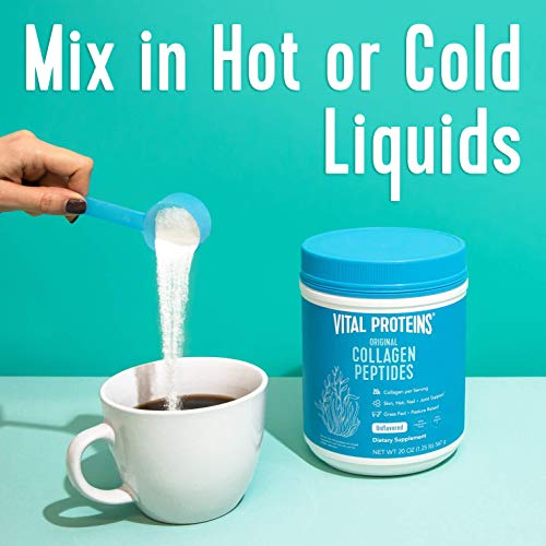 Vital Proteins Collagen Peptides 20oz & 12 Peanut Butter Chocolat...