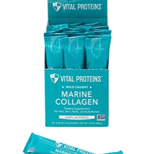 Vital Proteins Collagen Peptides Powder 10oz + Marine Collagen St...