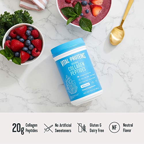 Vital Proteins Collagen Peptides Powder 10oz + Marine Collagen St...