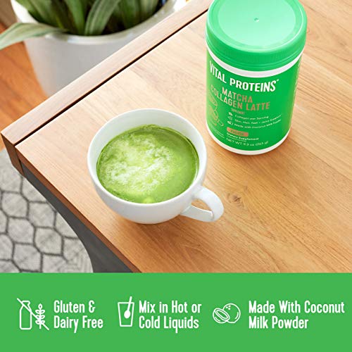 Vital Proteins Collagen Peptides Powder 20 oz & Matcha Green Tea ...