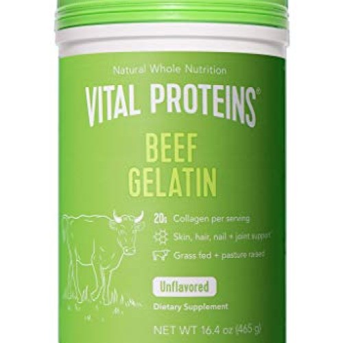 Vital Proteins Collagen Peptides Powder 20oz & Beef Gelatin 16.4oz
