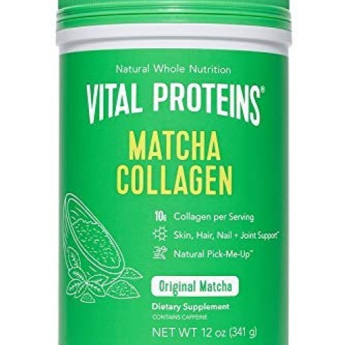 Vital Proteins Collagen Peptides Powder 20oz & Matcha Collagen 12oz