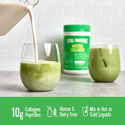 Vital Proteins Collagen Peptides Powder 20oz & Matcha Collagen 12oz