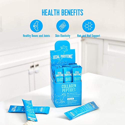 Vital Proteins Collagen Peptides Powder 20oz Canister + Collagen ...