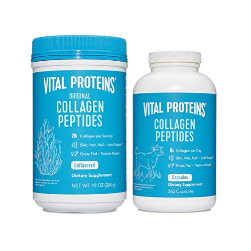 Vital Proteins Collagen Powder & Collagen Capsule Supplement