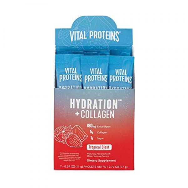 Vital Proteins Hydration Electrolyte Powder with Collagen - 1g Fu...