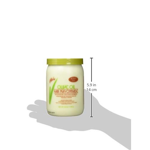 Vitale Olive Oil Hair Mayonnaise 30oz with Oat & Egg Protein and ...