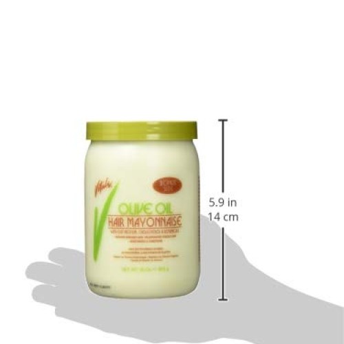 Vitale Olive Oil Hair Mayonnaise 30oz with Oat & Egg Protein and ...