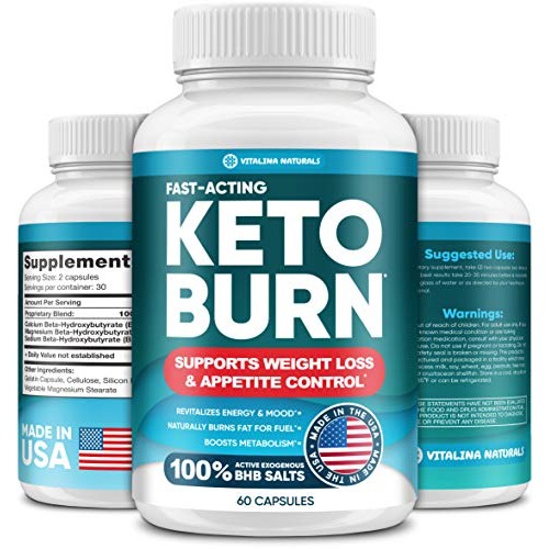 Keto Diet Pills with Pure BHB Exogenous Ketones - Effective Keto ...