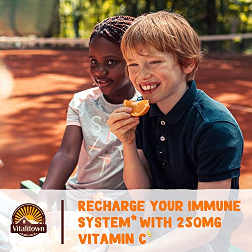 Vitalitown Vitamin C Vegan Gummies 250 mg, Support Immune Defense...