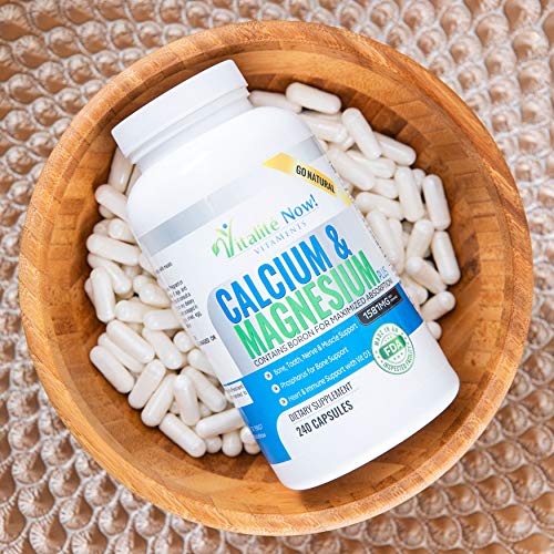 Best Calcium & Magnesium + Vitamin D3 400 IU - Highly Absorbable ...