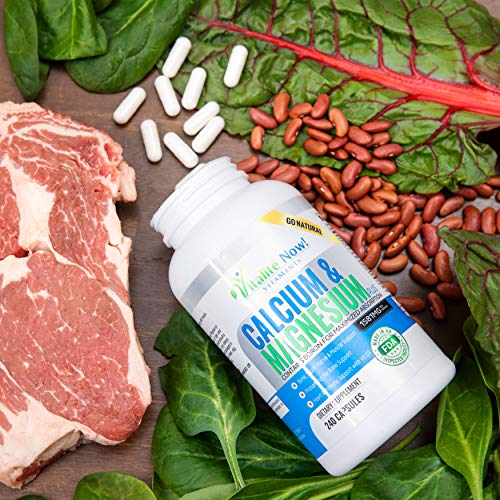 Best Calcium & Magnesium + Vitamin D3 400 IU - Highly Absorbable ...