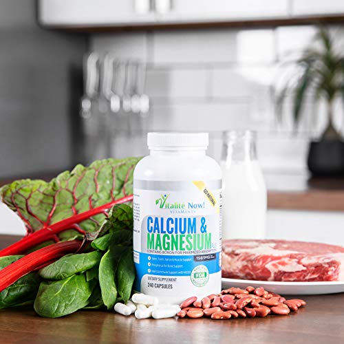 Best Calcium & Magnesium + Vitamin D3 400 IU - Highly Absorbable ...