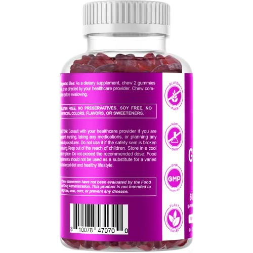 Vitamatic Biotin Gummies 10,000 mcg for Stronger Hair, Skin & Nai...