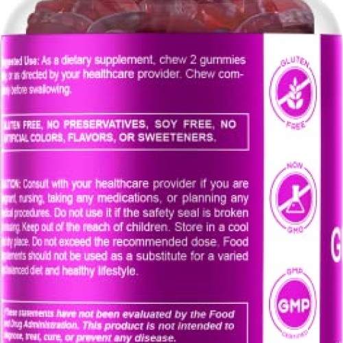 Vitamatic Biotin Gummies 10,000 mcg for Stronger Hair, Skin & Nai...