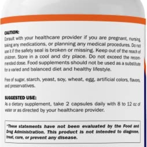 Vitamatic Organic Irish Sea Moss 120 Vegetarian Capsules - Made w...