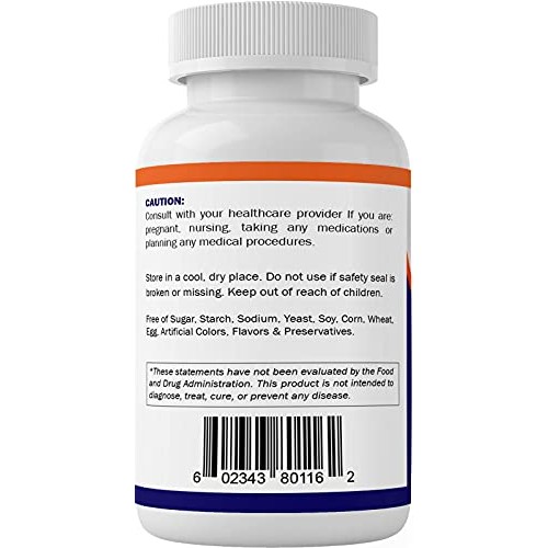 Vitamatic Quercetin 500 mg, 120 Vegetarian Capsules Non-GMO, Glu...