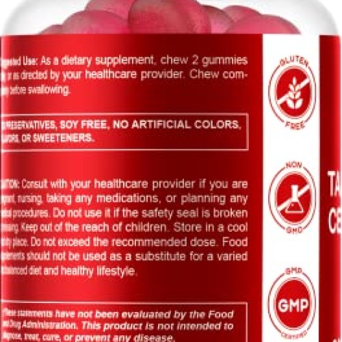 Vitamatic Tart Cherry with Celery Seed Gummies - 2400 mg Serving ...