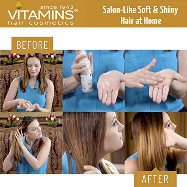Vitamins Keratin Protein Hair Serum - Biotin Collagen Anti Frizz ...