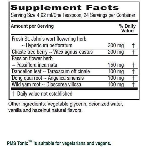 Vitanica PMS Tonic, Premenstrual Support and Relief, Saint Johns ...