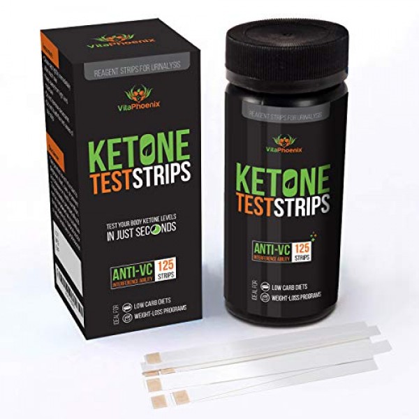 Ketone Strips - Perfect Ketogenic Supplement to Measure Ketones i...
