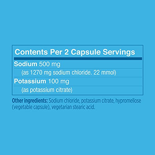 Vitassium Electrolyte Capsules, Electrolytes for Dietary Manageme...