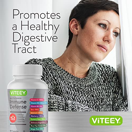 11 in 1 Immune Defense Support Supplement Booster with Vitamin C,...
