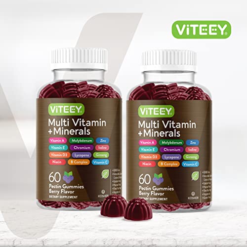 Multivitamin Gummies with 12 Vitamins and Minerals - Immune Defen...