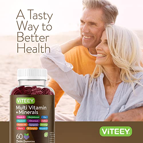 Multivitamin Gummies with 12 Vitamins and Minerals - Immune Defen...